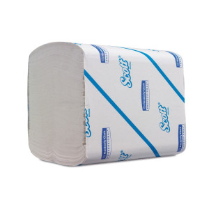 papier SCOTT® do dozownika papieru toaletowego TORK®, pojedyncze arkusze