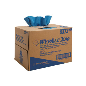 Ściereczki WYPALL X80, wys. 427 x 282 mm, skrzynki BRAG, białe