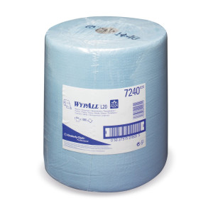 Ściereczki WYPALL L10 Extra+, wys. 380 x 235 mm, 1000 ściereczek, białe