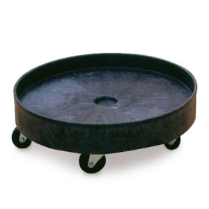 Podwozie jezdne do pojemnika uniwersalnego Rubbermaid®, okrągłego, 76-208 l