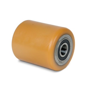 Rolki wideł Ameise® typ AN25/AS25, podwójne, PU, Ø × szer. 82 × 60 mm