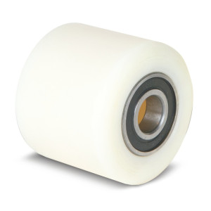 rolki wideł cowy Ameise® typ ACY20/25, BF3, BF, Delta, typ BASIC DF25, Tandem, Nylon, Ø x szerokość 80 x 70 mm