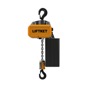 Elektryczna wciągarka łańcuchowa LIFTKET S-Line z zawieszeniem hakowym, udźwig 1600 kg, 8/2 m/min