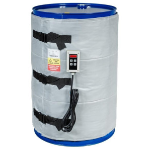 Wysokotemperaturowy kołnierz grzewczy do beczek Kuhlmann 200–220 l, 0–200ºC, 230 V, 1500 W, dł. x wys. 1990 x 800 mm