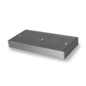 Płaska wanna ociekowa ze stali, udźwig 6 500 kg/m², wys. x szer. x gł. 118 x 500 x 1000 mm