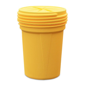 Bezpieczna beczka z HDPE, dopuszczenie ONZ, z przykręcaną pokrywą, 114 l