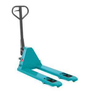 BESTSELLER Ręczny wózek paletowy Ameise® PTM 2.0, udźwig 2000 kg, długość wideł 800 mm, poliuretan, podwójne rolki
