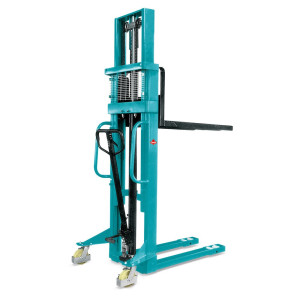 Hydrauliczny wózek widłowy Ameise® PSM 1.0 z podwójnym masztem teleskopowym, wysokość podnoszenia 3000 mm, udźwig 1000 kg