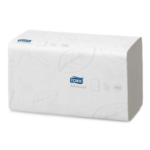 Ręczniki TORK® Advanced Zygzag Fold, 3 750 ręczniki, białe