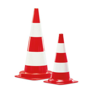 Stożek drogowy do użytku wewnątrzzakładowego, wysokość 750 mm