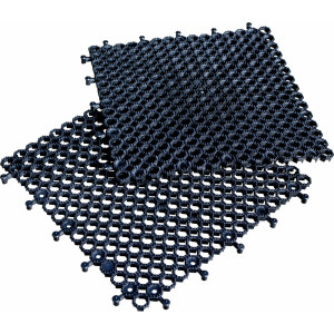 Mata przeciwzmęczeniowa Yoga Grip Ultra, profil plastra miodu, szer. × gł. 500 x 500 mm