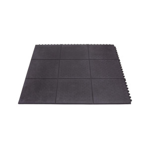 Mata przeciwzmęczeniowa YOGA SOLID SPARK, szer. × gł. 900 x 900 mm