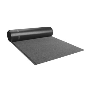 Mata podłogowa, włókno olefinowe, metr bieżący x 1220 mm, kolor szary