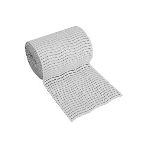 Mata siatkowa Yoga Soft Step, PE, przycięcie na metr bieżący, szer. × gł. 600 x 1000 mm, kolor szary