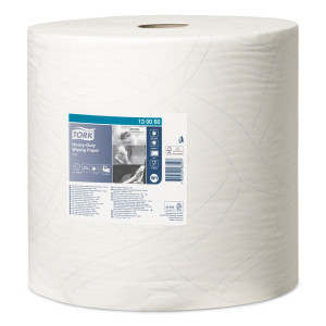TORK® bardzo mocne chusteczki, wys. x szer. 340 x 370 mm, 1 rolka, biały