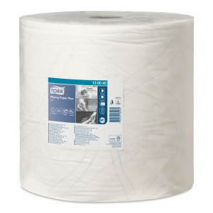 TORK® Extra Strong Chusteczki, oznakowanie ekologiczne UE, wys. 340 x 370 mm, 1 rolka, biały
