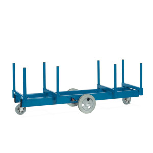 Wózek do długich materiałów fetra®, długość 2500 mm, udźwig 2000 kg