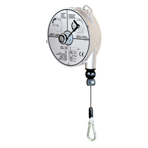 Balanser sprężynowy, długość linki 2,5 m, udźwig 6-8 kg