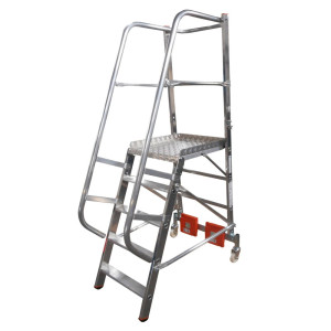 Drabina teleskopowa KRAUSE® STABILO Vario, balast 20 kg, wysokość w stanie stojącym 1,10 m