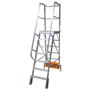 Drabina teleskopowa KRAUSE® STABILO Vario, balast 60 kg, wysokość w stanie stojącym 1,65 m