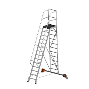 Drabina teleskopowa KRAUSE® STABILO Vario, balast 20 kg, wysokość w stanie stojącym 3,30 m