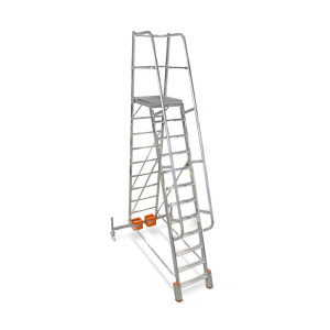 Drabina teleskopowa KRAUSE® STABILO Vario, balast 60 kg, wysokość w stanie stojącym 2,75 m