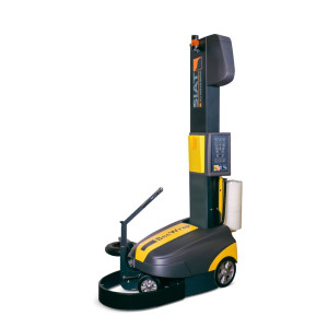 Robot stretchujący SIAT BeeWrap+ 'M', hamulec mechaniczny z dźwignią szybkiego zwalniania, wysokość owijania 2,100 mm