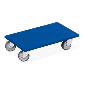 Transporter na kółkach VARIOfit® Möbelhund®, udźwig 300 kg, szer. x gł. 600 x 350 mm, ogumienie z TPE
