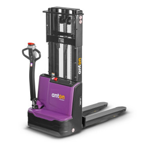 AntOn by Jungheinrich akumulatorowy wózek podnośnikowy PSM 1.2 z podwójnym masztem teleskopowym, udźwig 1200 kg, wysokość podnoszenia 3022 mm