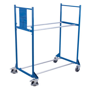 Mobilny regał na opony VARIOfit®, wys. x szer. x gł. 1430 x 1350 x 790 mm