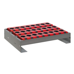Zestaw uchwytów narzędziowych LISTA 36x27E, (szer. x gł. x wys.) 588 x 447 x 82–162 mm, HSK 50 A+C+E/63 B+D+F, 24 uchwyt.