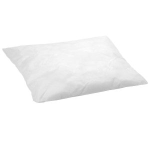 Poduszka do pochłaniania oleju, płatki PP, kwadratowa, dł. x szer. 250 x 250 mm, 25 szt. w opakowaniu