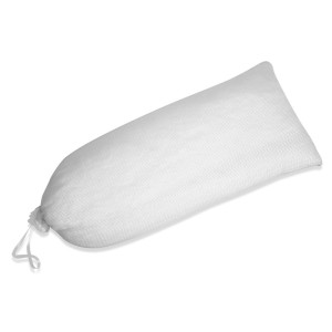Poduszka do pochłaniania oleju, płatki PP, prostokątna, dł. x szer. 600 x 300 mm, 2 szt. w opakowaniu