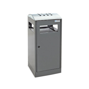 Kosz na śmieci z popielniczką stumpf®, 40 l