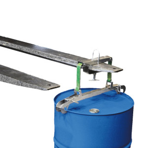Chwytak do beczek, udźwig 250 kg, Ø beczki 420 do 640 mm, ocynkowany ogniowo