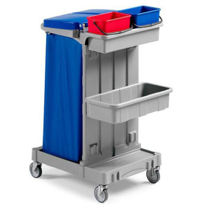 Wózek do sprzątania Poly I, 2 x 4 l