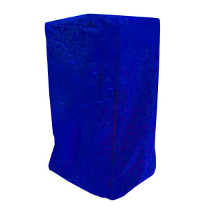 Worek na odpady stałe, 120 l, 730 x 970 mm, kolor niebieski