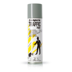A.M.P.E.R.E. Farba do znakowania TRAFFIC 0,5 l, szara
