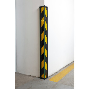 A.M.P.E.R.E. Ochrona przed uderzeniami do krawędzi, kształt kątowy, do montażu, wys. x dł. 84 x 900 mm