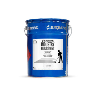 A.M.P.E.R.E. Farba do znakowania podłoża Traffic Floor Paint, 5 l, biała