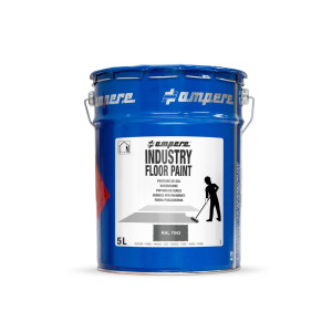 A.M.P.E.R.E. Farba do znakowania podłoża Traffic Floor Paint, 5 l, szara