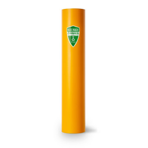 A.M.P.E.R.E. Zabezpieczenie przed kolizją do regałów Eco Rack, wykonane z tworzywa sztucznego, model M, wymiary wewnętrzne wys. x szer. 600 x 88–100 mm
