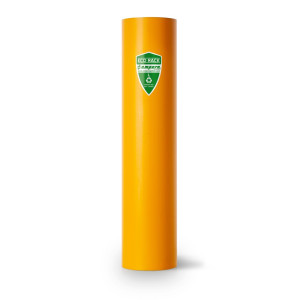 A.M.P.E.R.E. Zabezpieczenie przed kolizją do regałów Eco Rack, wykonane z tworzywa sztucznego, model L, wymiary wewnętrzne wys. x szer. 600 x 101–110 mm