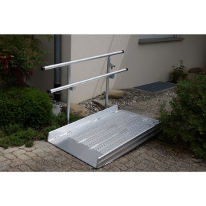 Bariera do pomostu najazdowego Altec z językiem wsporczym, długość 1500 mm