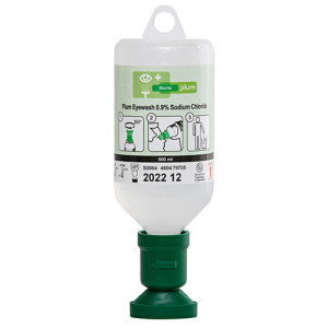 Roztwór chlorku sodu plum Sterylny środek do płukania oczu, 500 ml