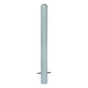 Słupek ochronny do stacji ładujących I, Ø 108 mm, wysokość 1200 mm, do osadzania w betonie, stal, bez pierścieni odblaskowych