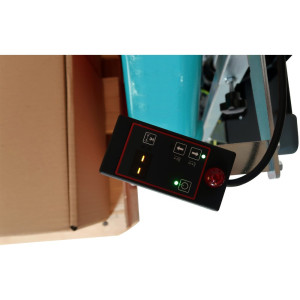 BESTSELLER Kontroler pozycji do elektrohydraulicznego wózka paletowego z podnośnikiem nożycowym Ameise® PTM 1.5, długość wideł 1200 mm