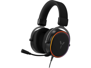REACONDICIONADO Seminuevo Bueno Auriculares gaming - ISY IGH-3000, RGB, Ultraligeros, Supraaurales, PS4, PS5, Nintendo Switch, Negro
