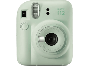 Cámara instantánea - Fujifilm Instax Mini 12, 62× 46 mm, Flash, Verde menta