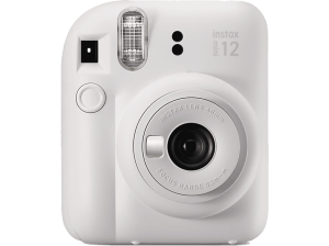 REACONDICIONADO Seminuevo Muy bueno Cámara instantánea - Fujifilm Instax Mini 12, 62× 46 mm, Flash, Blanco arcilla